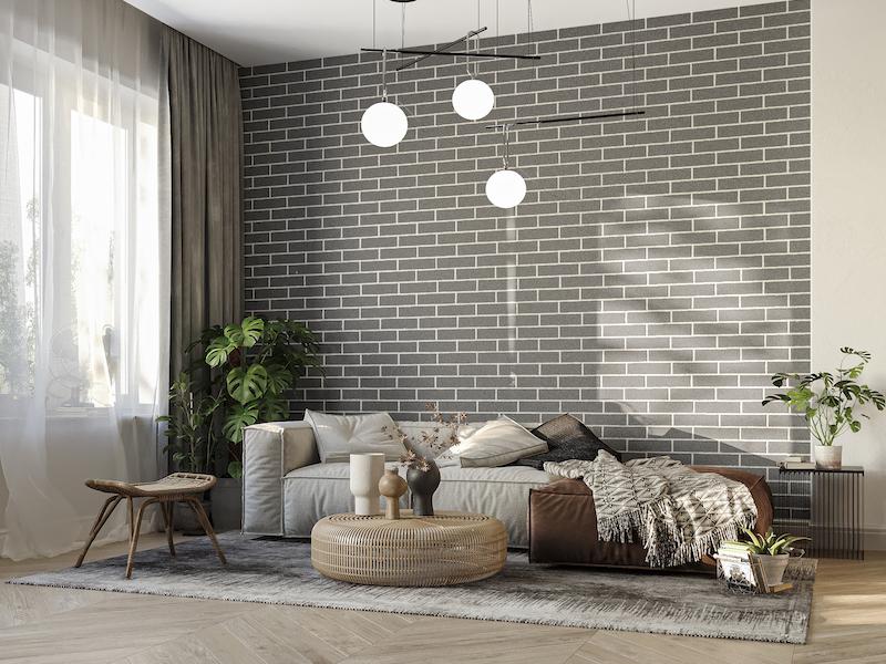 АМК Кирпич Однотонный цвет 202